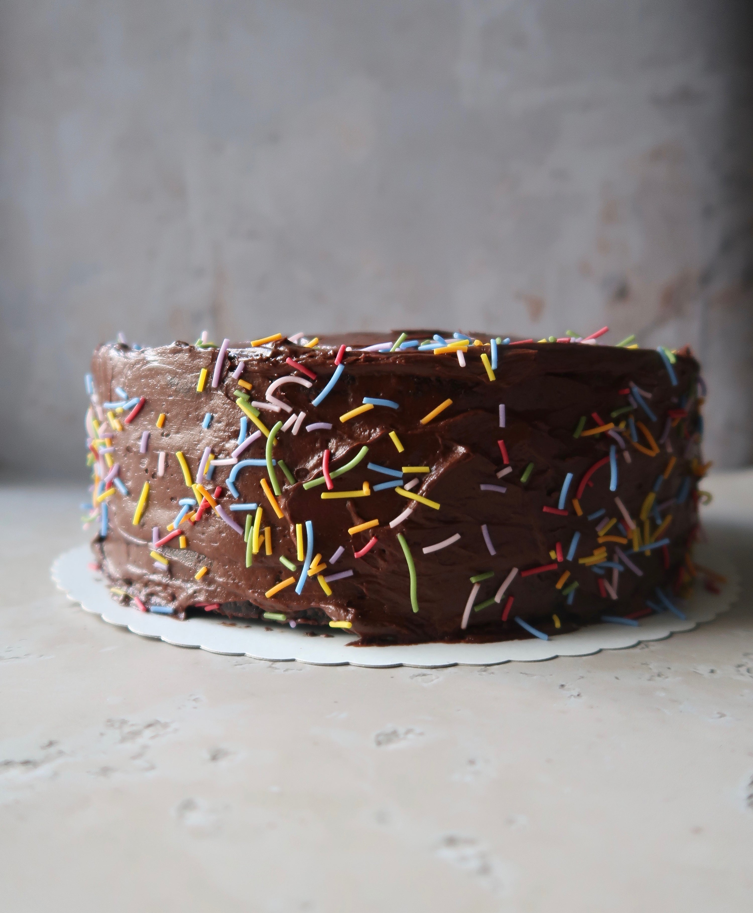 Chocolate Cake Rainbow
