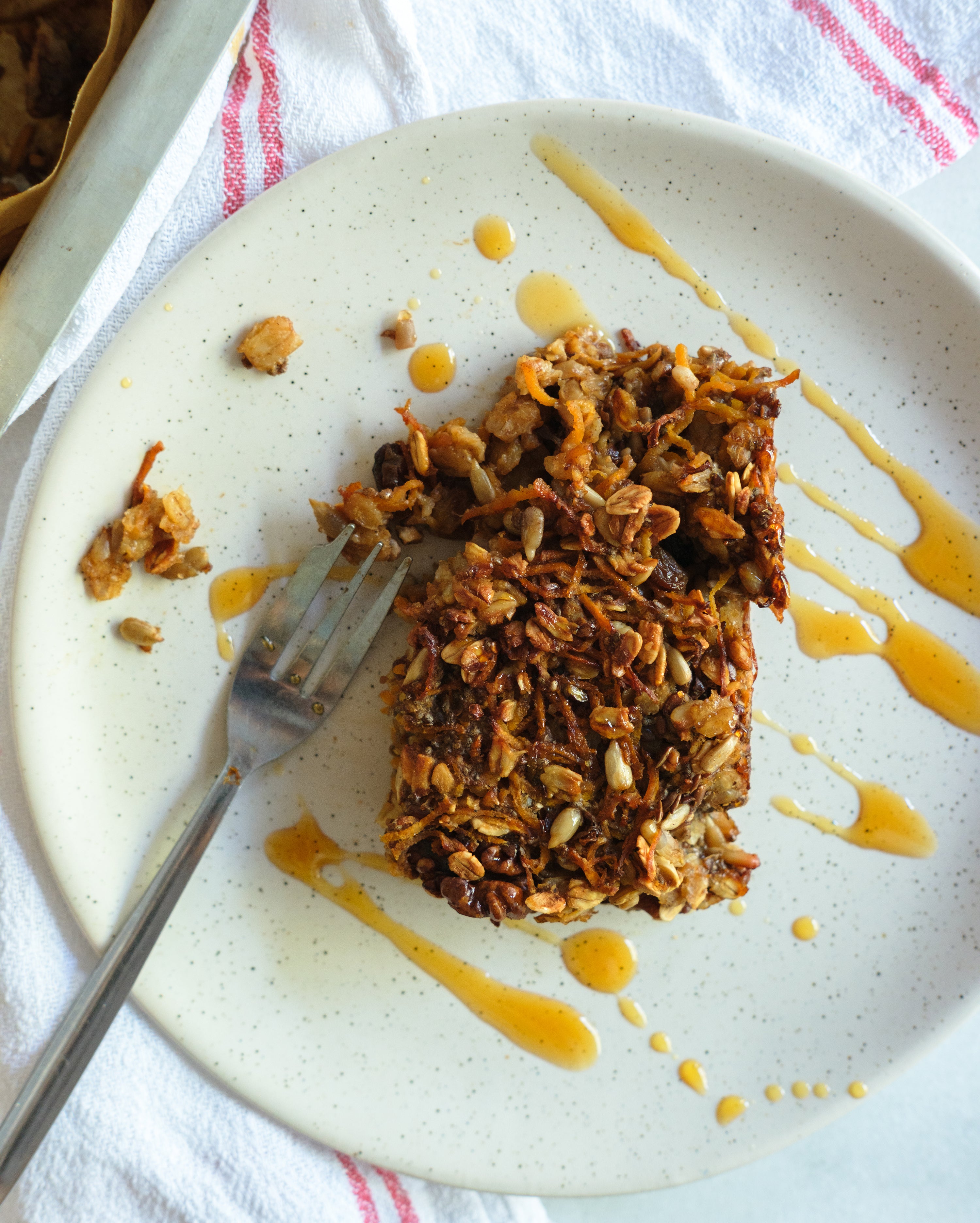 Carrot & Apple Baked Oatmeal