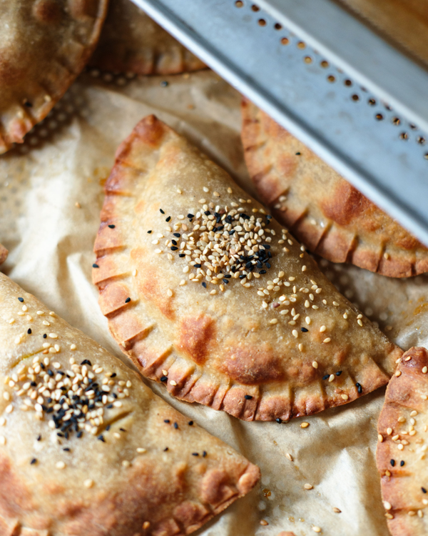 Potato Curry & Lentil Pie 