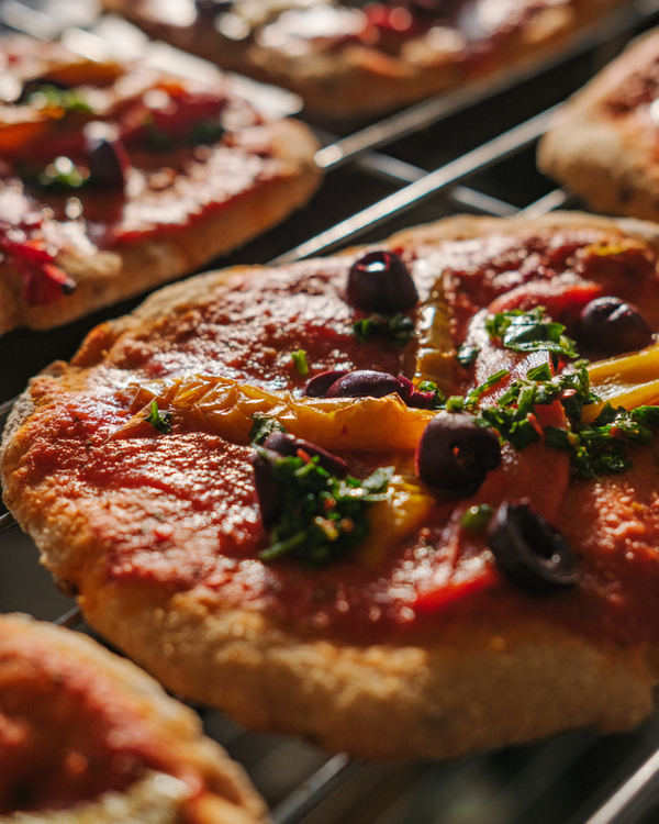 Sourdough Veggie Pizza